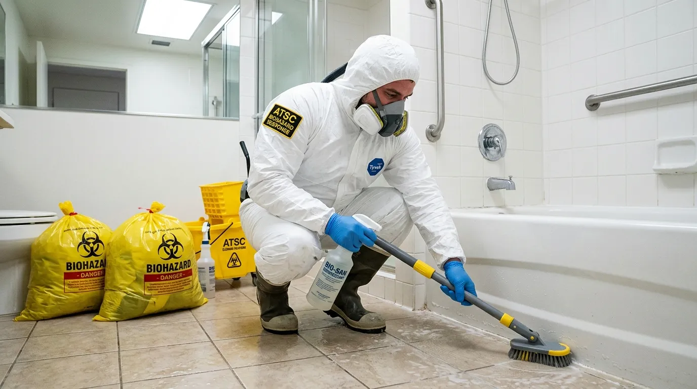 Decontamination equipment deployed for Blood Cleanup in Louisville